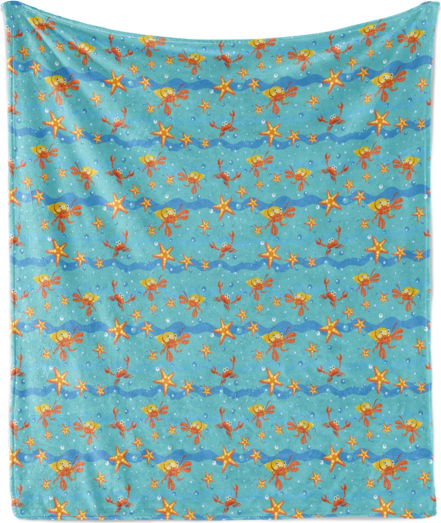 ABAKUHAUS Coperta Pile Cartoon 175x230cm - Morbidezza per Bambini