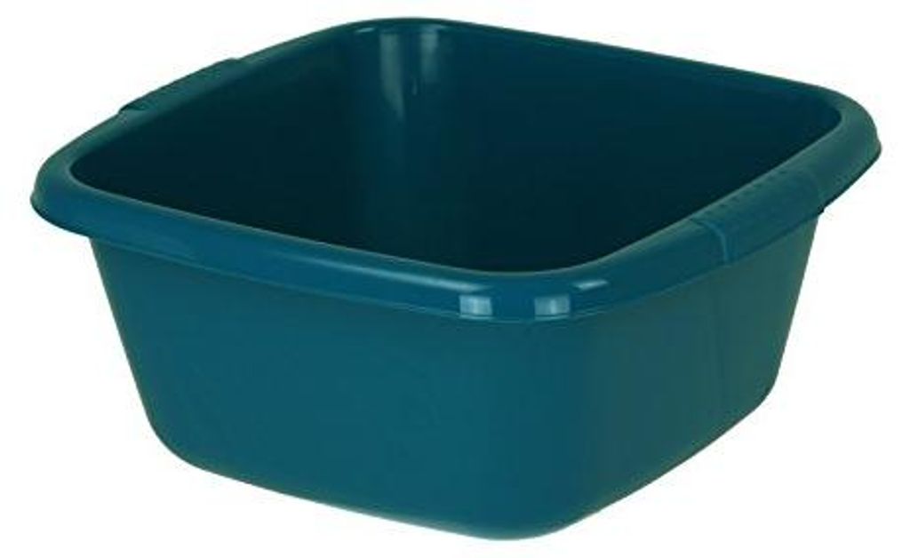 Blauwe vierkantige doos, 14 liter Productafbeelding 