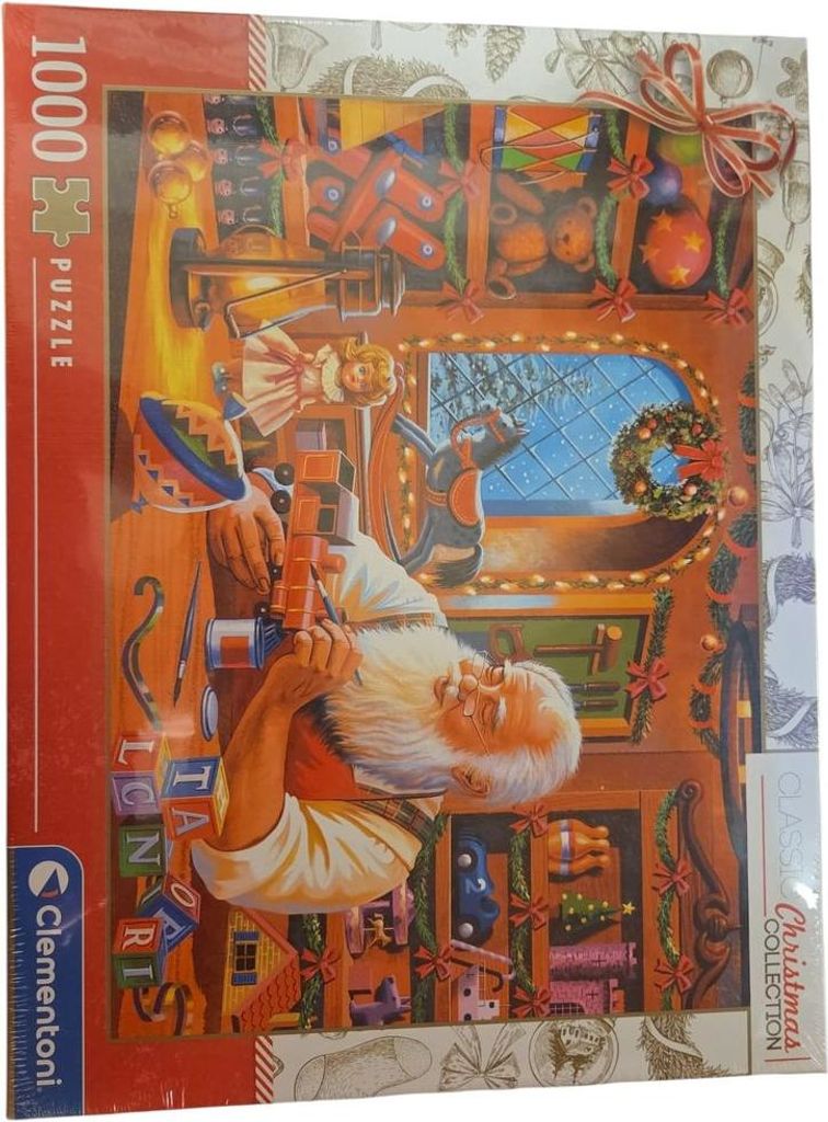 Clementoni – Santa’s Workshop (1000 Pieces)