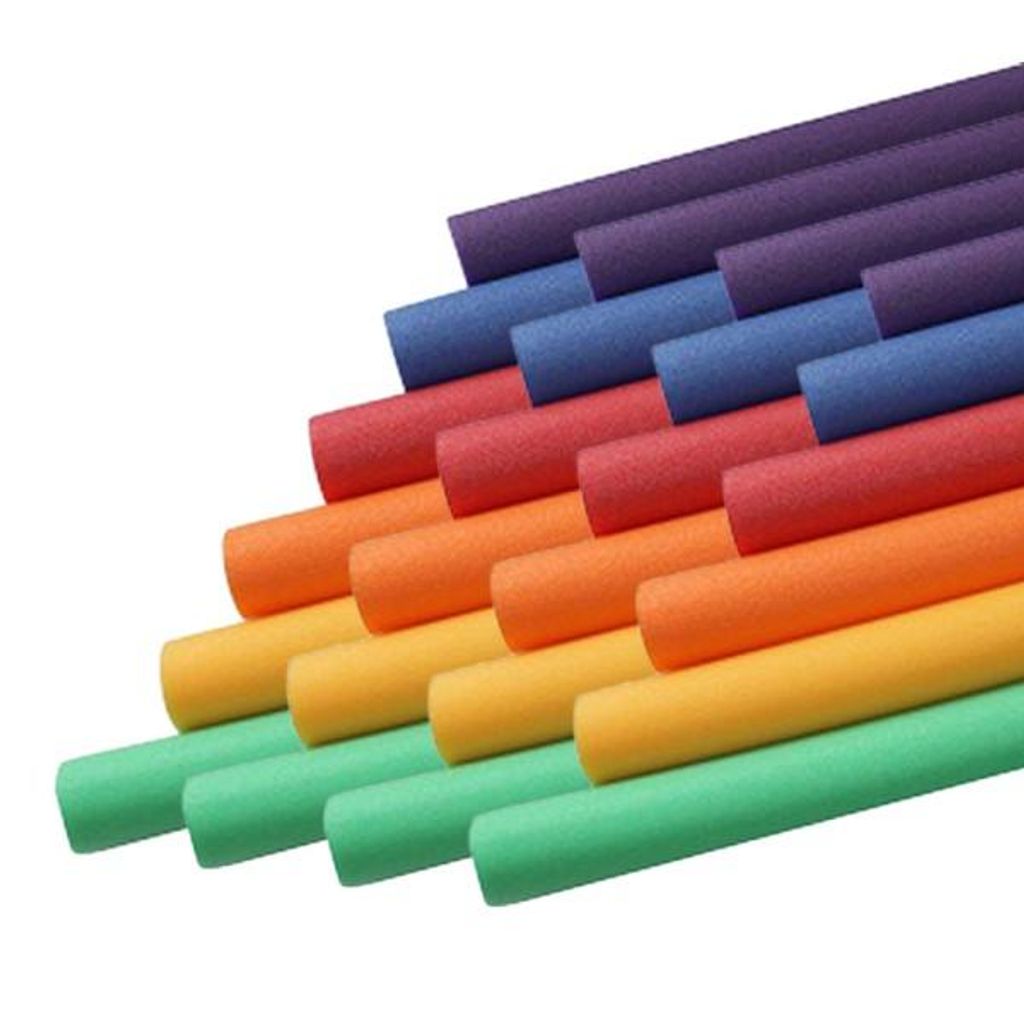 Grevinga®  Poolnudeln | 24er Set (Regenbogenfarben) Produktbild 