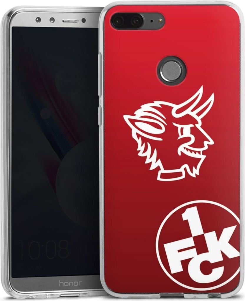 DeinDesign Handyhülle für Huawei Honor 9 Lite Silikon Hülle Case Smartphone Schutzhülle 1. FC Kaiserslautern Offizielles Lizenzprodukt Teufel