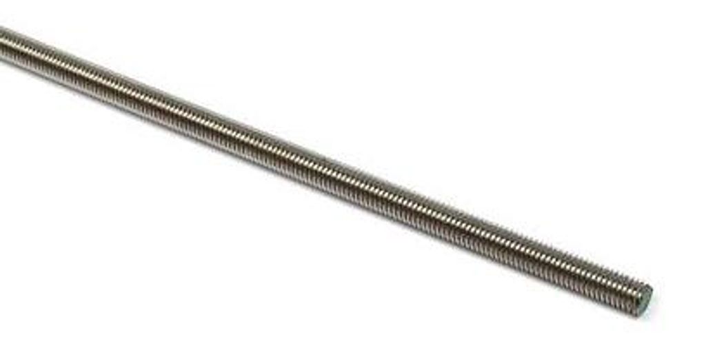 Filettatura. barra DIN 976 M5 x 1 m acciaio inox A2 - Immagine del prodotto 