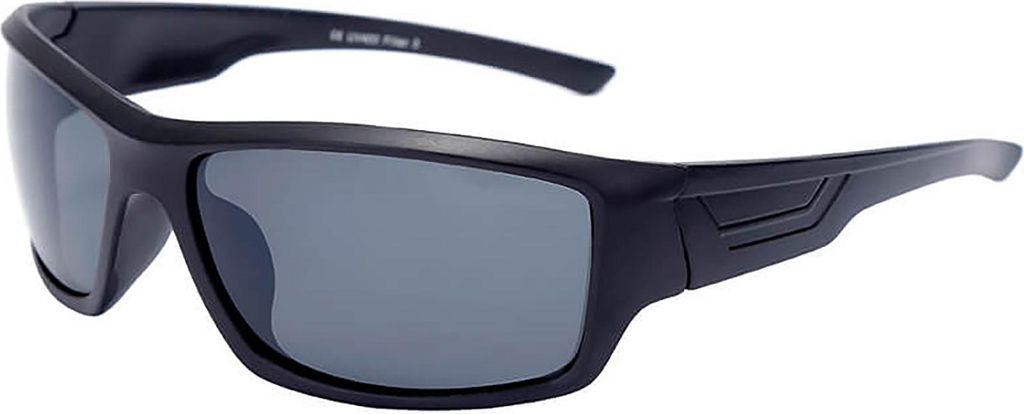 Schmale Sonnenbrille Snake Tech Bikerbrille 7x4cm schwarz matt