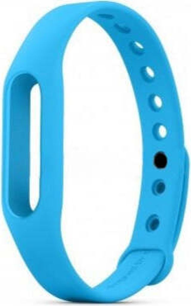 SYSTEM-S Silikon Ersatz Austausch Wechsel Armband für XiaoMi Mi Band 2 in Blau
