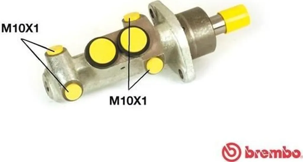 Maître-cylindre Brembo M 24 005 haute résistance avec système HBZ