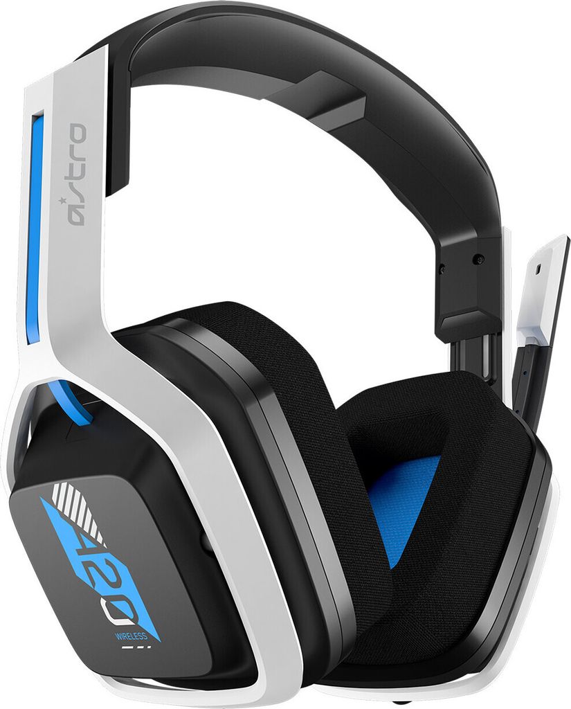 ASTRO Gaming A20 Kopfhörer Kabellos Kopfband Schwarz, Blau, Produktbild 