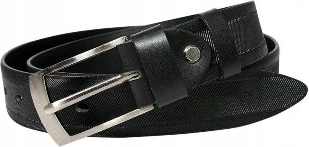 Rovicky DPRS01BGE Black | Cintura Professionale in Pelle per Ufficio