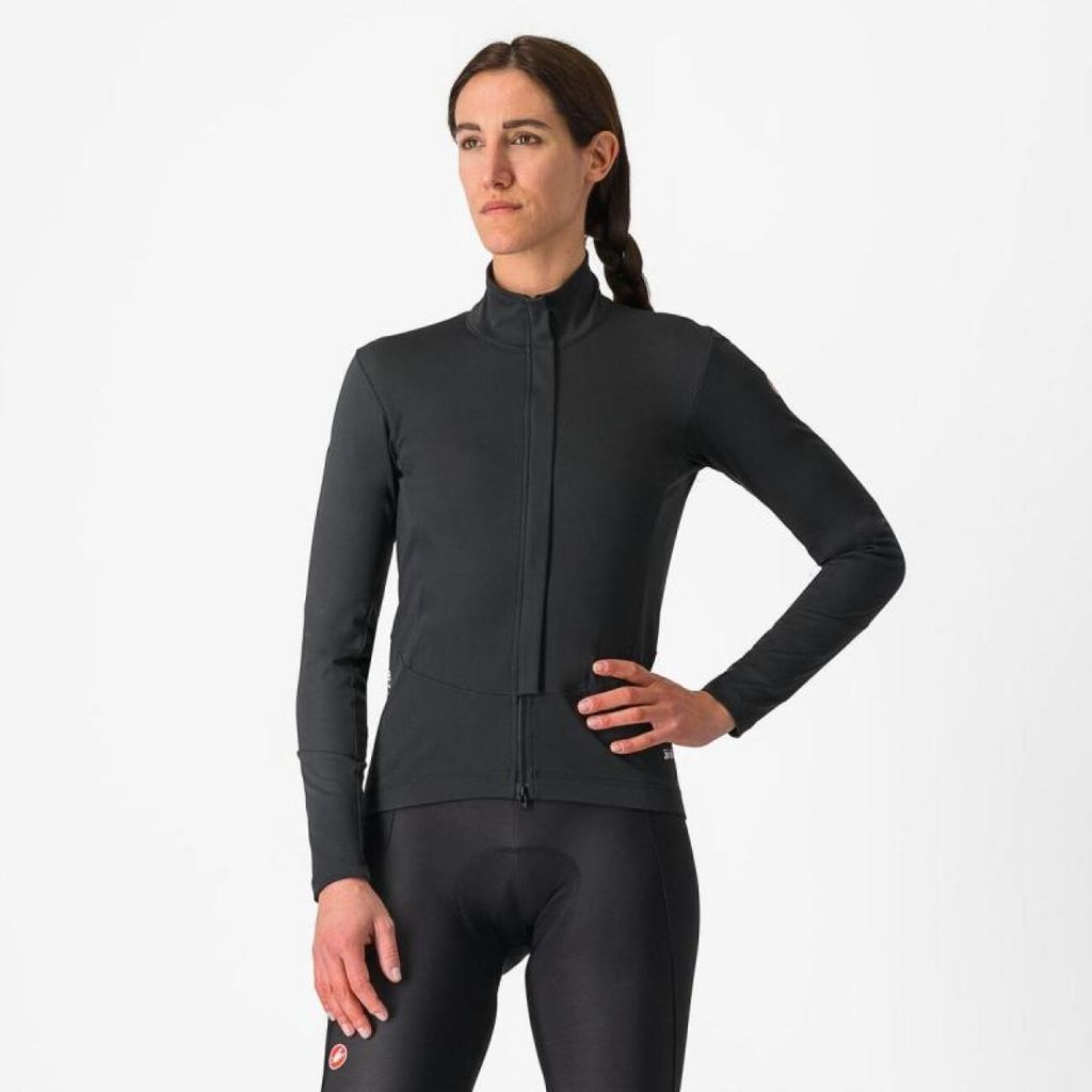 CASTELLI Fahrrad-Thermojacke - PERFETTO AIR W - Schwarz S