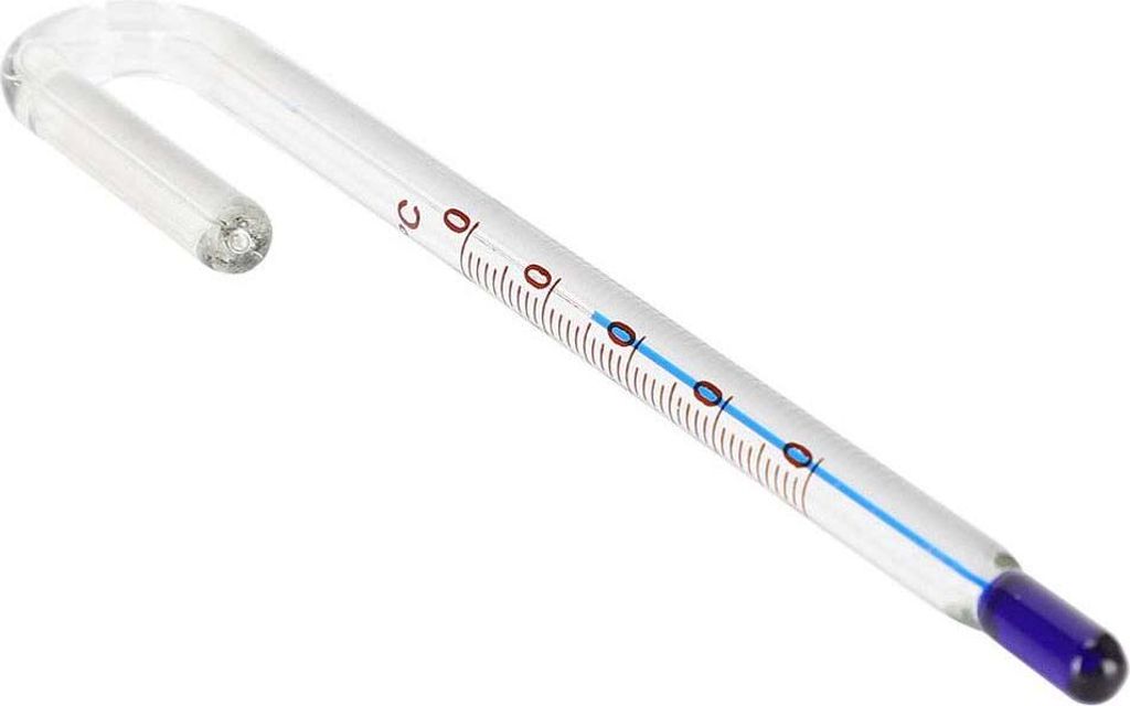 Hztyyier Hang On Thermometer Aquarien U Form H?ngendes Glasthermometer Aquarium Wassertemperaturmonitor(6mm)