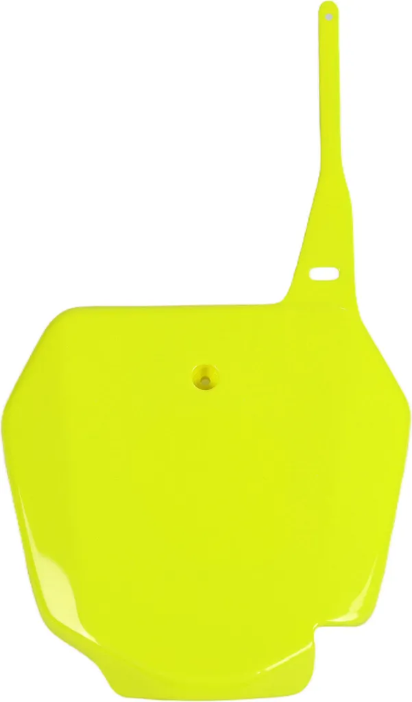 Tabella Portanumero UFO PLAST Giallo Neon per Cross ed Enduro | Shop