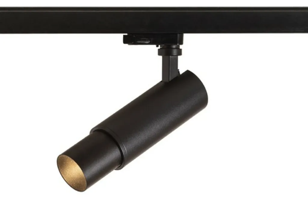 Spot LED sur Rail Noir Dimmable 20W Faisceau Orientable 10-50° ZUMA
