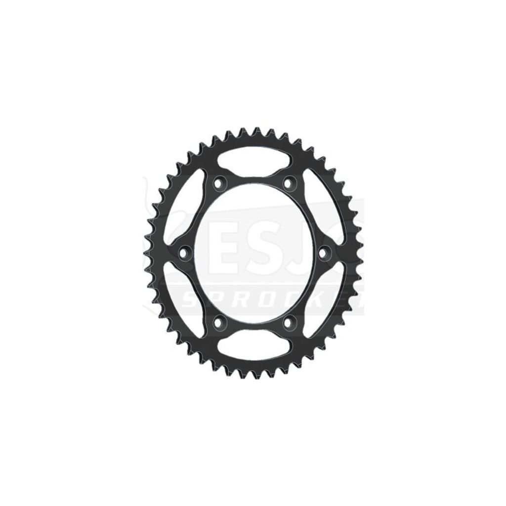 Esjot Kettenrad 520 48Z Stahl Schwarz Superlight