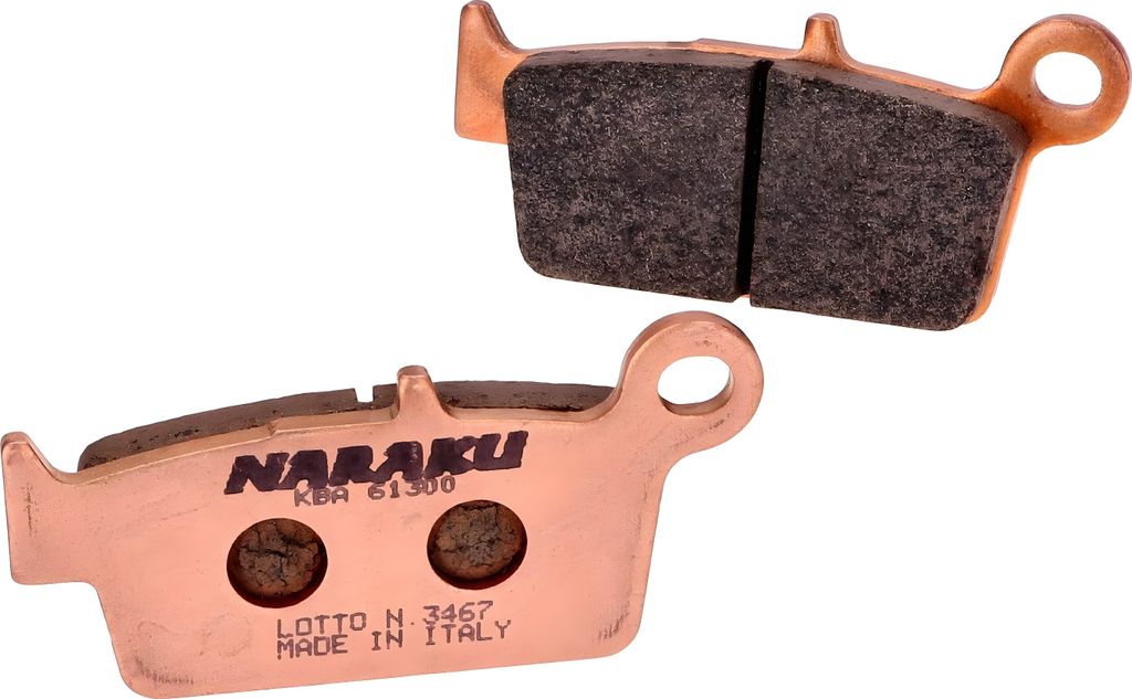 Bremsbeläge Naraku Sinter für Kymco Curio, Fever ZXI, ZXII, KB50, Top Boy, Honda Lead, Shadow