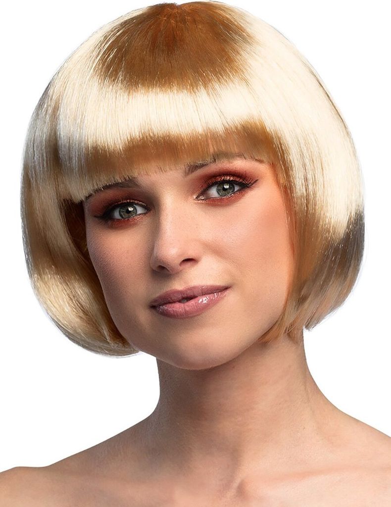 Coupe garçonne blonde - perruque de costume pour le Image du produit 