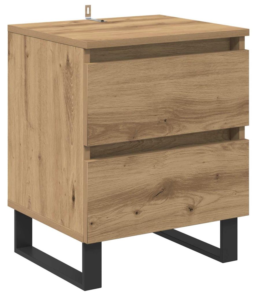 Nachttisch Artisan-Eiche 40 x 35 x 50 cm Holzwerkstoff