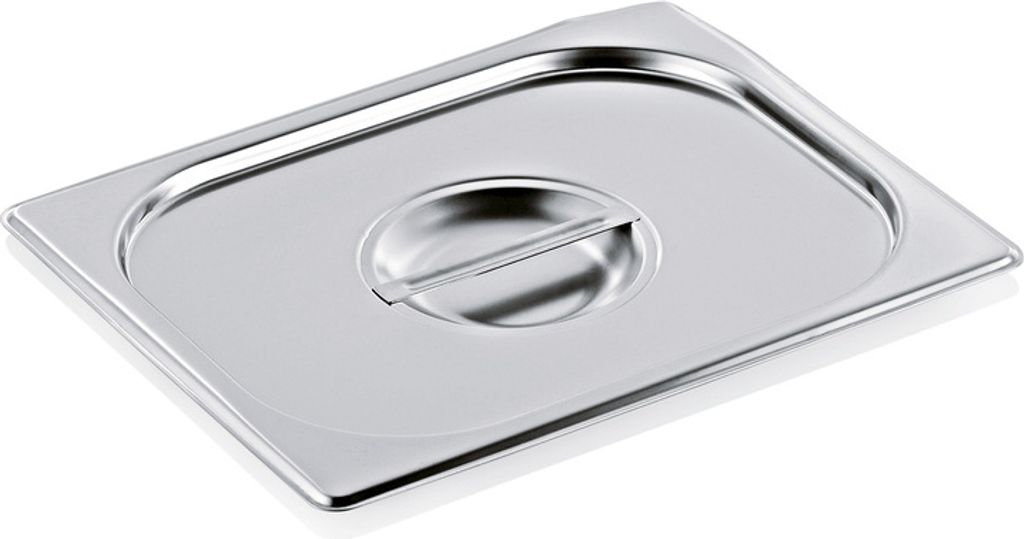 10x WAS Germany GN Deckel 1/2 Chromnickelstahl 18/8, Edelstahl