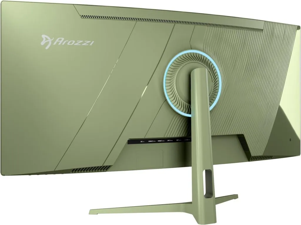 Écran PC 165Hz Arozzi Nova 34" VA Panoramique Finition Waldgrün Design - 5