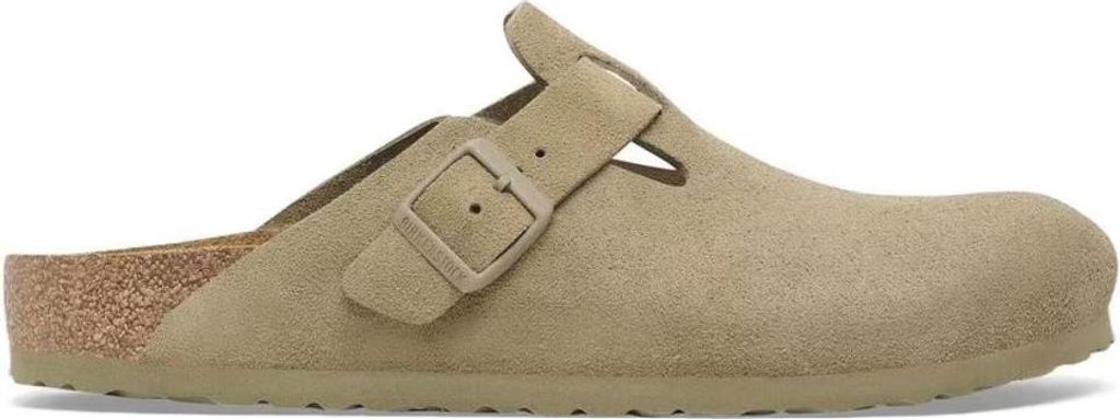 Birkenstock Boston Faded Khaki Normaal Voetbed - Loafers - Produktbild 