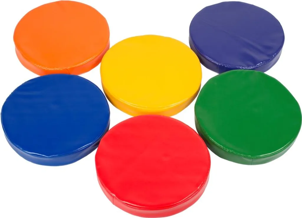 Tapis d'éveil Spordas Balance - Set de 6 tampons sonores colorés