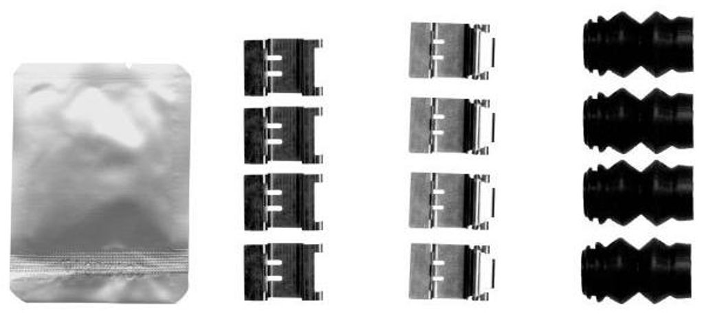 TEXTAR 82554200 Zubehörsatz Scheibenbremsbelag für TOYOTA Corolla XII Kombi (E210) für SUZUKI Swace (SZ5,SZT)