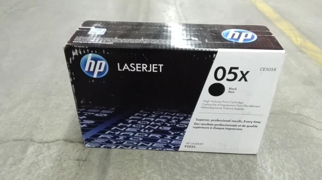 HP 05X Schwarz Original LaserJet Tonerkartusche mit hoher Produktbild 