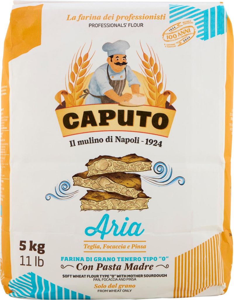 "Mehl "0" Mit Luftteig Kg.5 Caputo (Caputo Aria Con Pasta Madre)"