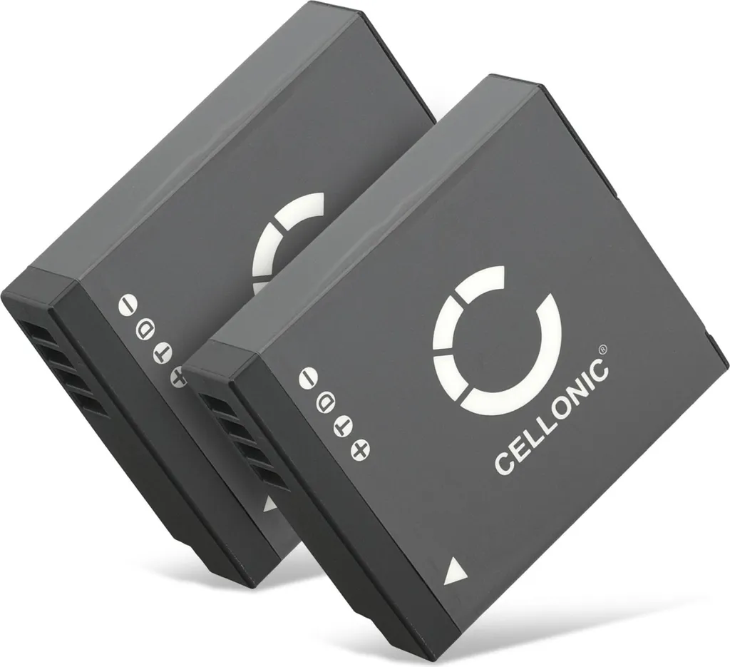 Kit 2 Batterie subtel per Lumix LX15 e GX800 | Mai più senza carica