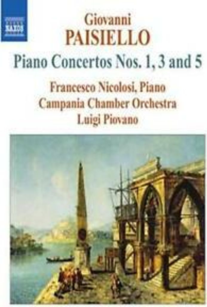 Paisiello: Piano Concertos CD Piovano 747313206575