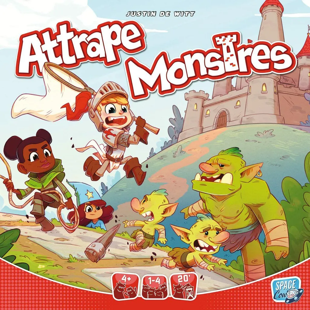 Attrape Monstres : Jeu familial Asmodee pour s'amuser lors d'un goûter - 5