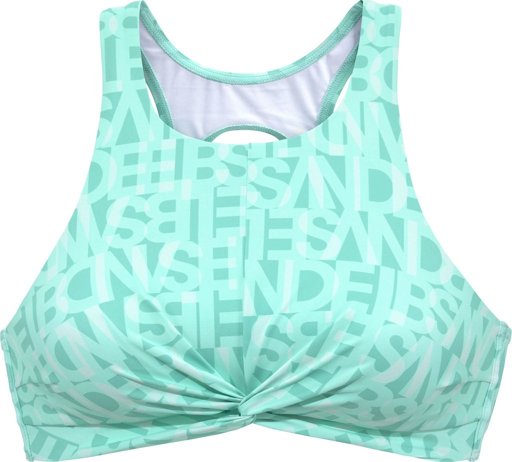 Elbsand Crop-Bikini-Top mint Größe 38 Cup C/D