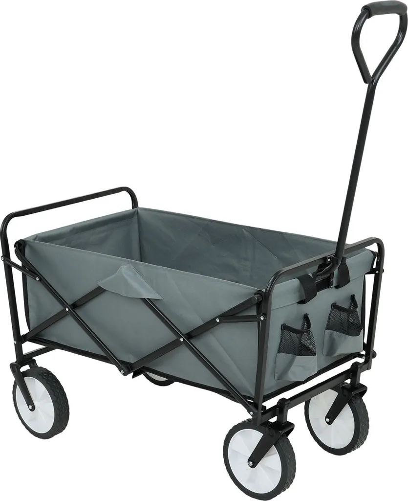 Chariot de transport pliable Tyrs : fini le mal de dos - Gris Akord