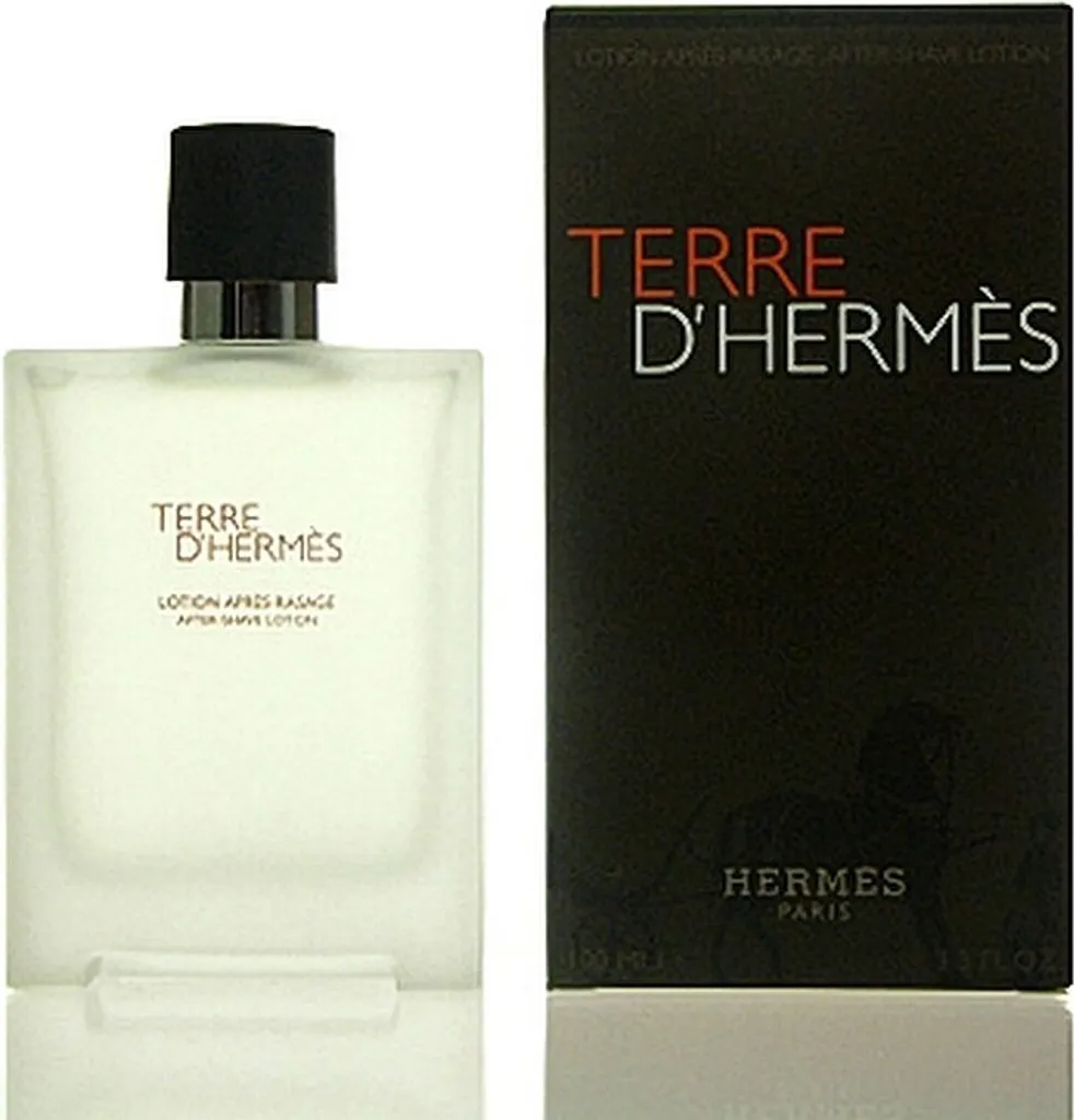 Après-Rasage Terre d'Hermès 100ml Lotion Tonifiante et Parfumée Homme