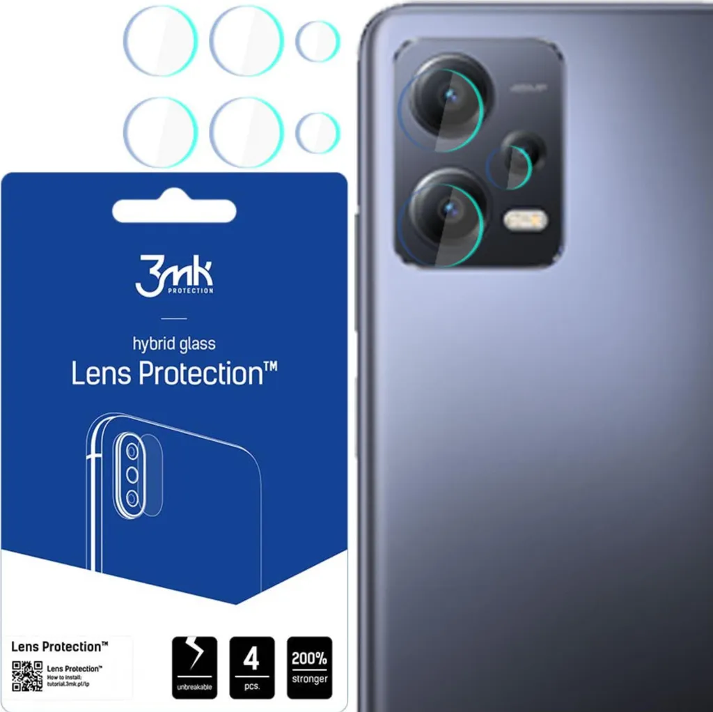 Vetro Fotocamera Redmi Note 12 5G 3mk: Protezione 7H a Basso Costo