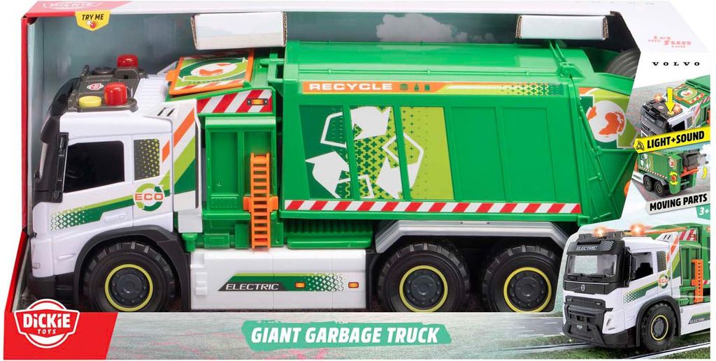 SIMBA Dickie Giant śmieciarka 55cm św/dźw 374-9040 Zdjęcie produktu 