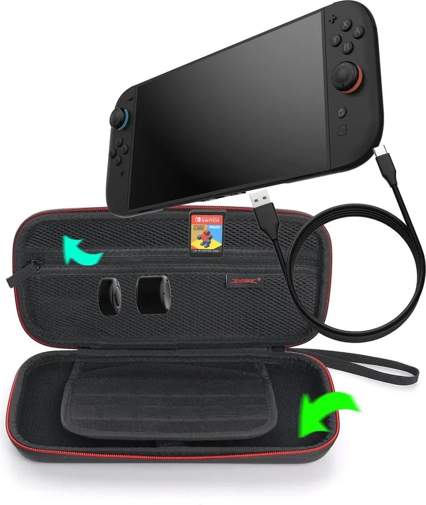 Sacoche console antichoc résistante avec étui de rangement rigide - 6