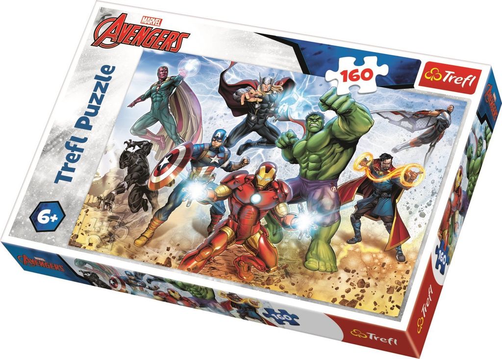 Marvel Avengers Puzzle Perfektes Geschenk für Superhelden-Fans Motiv 2
