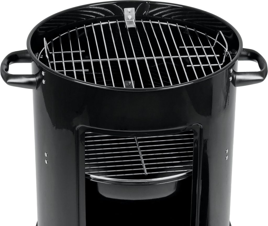 BBQ-Toro Räuchertonne Oak Ø 47 cm | Räucherofen BBQ Smoker Produktbild 5