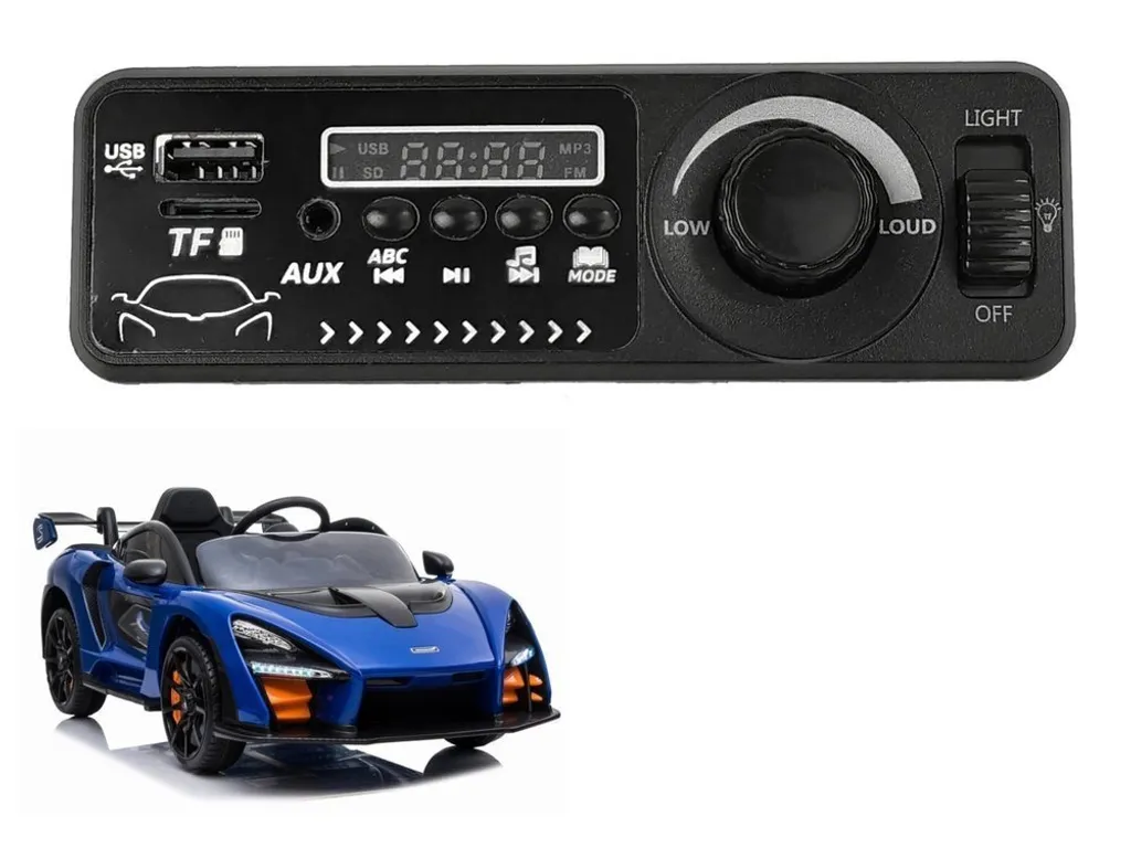 Décoration murale sonore McLaren Senna - Cadre audio haute fidélité