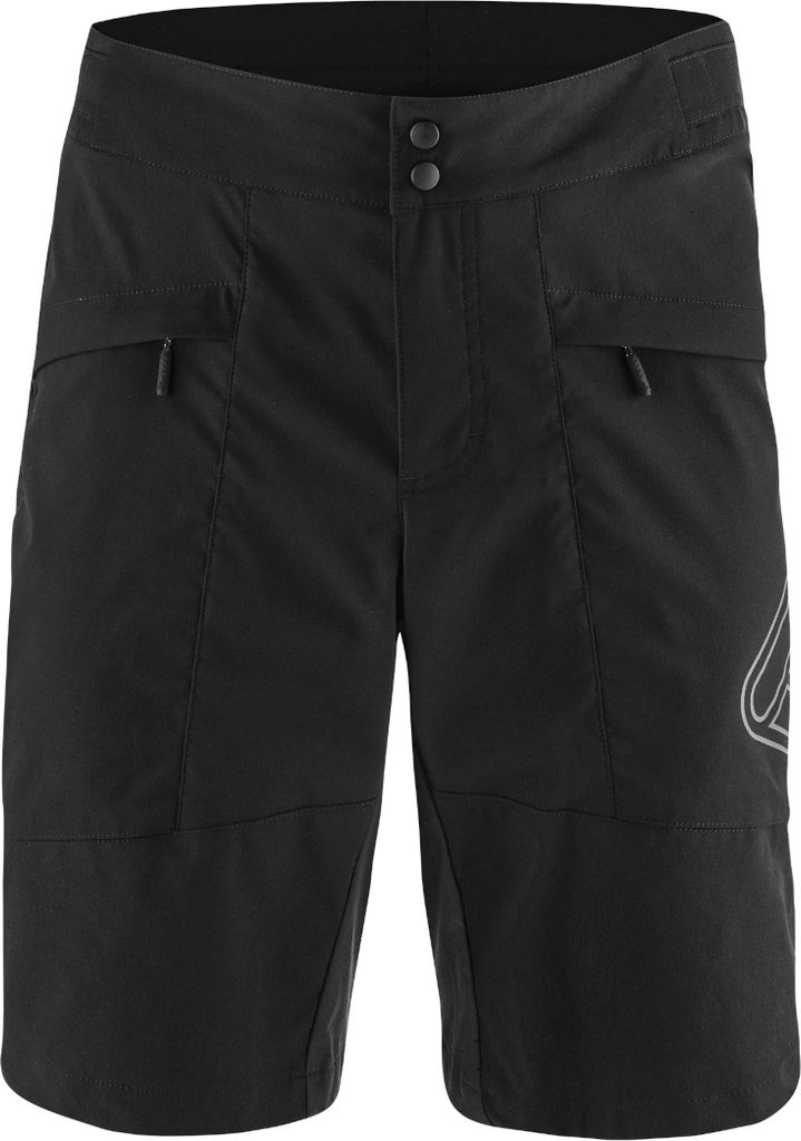 Loeffler Radlerhosen mit Sitzpolster kurz M Bike Shorts Leon-G CSL Herren - Schwarz