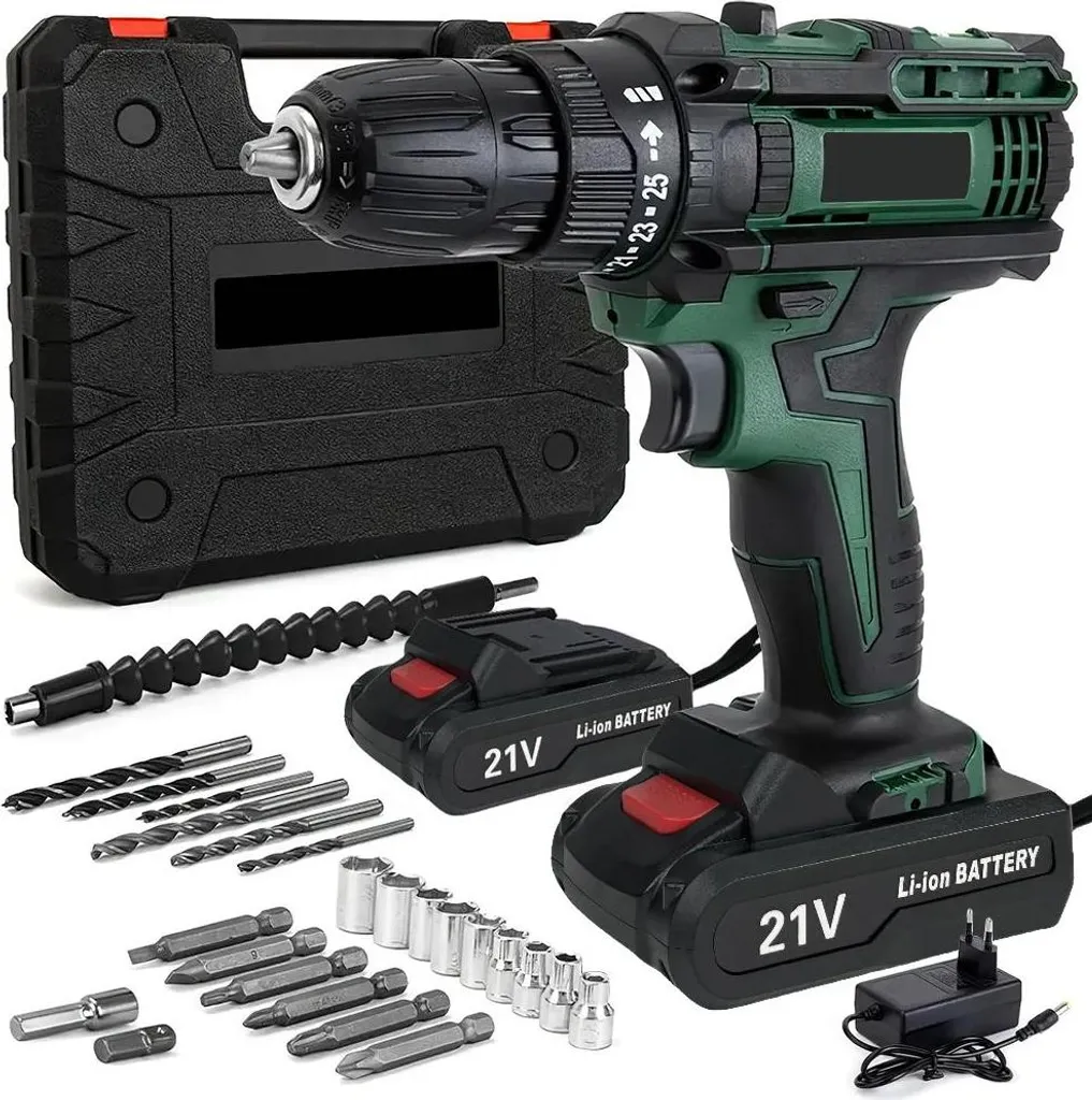 Perceuse visseuse 21V sans fil : finissez vos travaux sans interruption