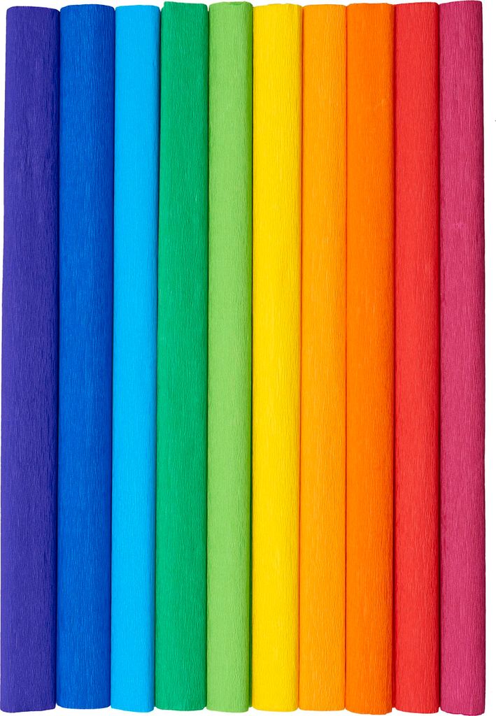 Topcrea Papier 50X200 Regenbogenmix (10) 1463