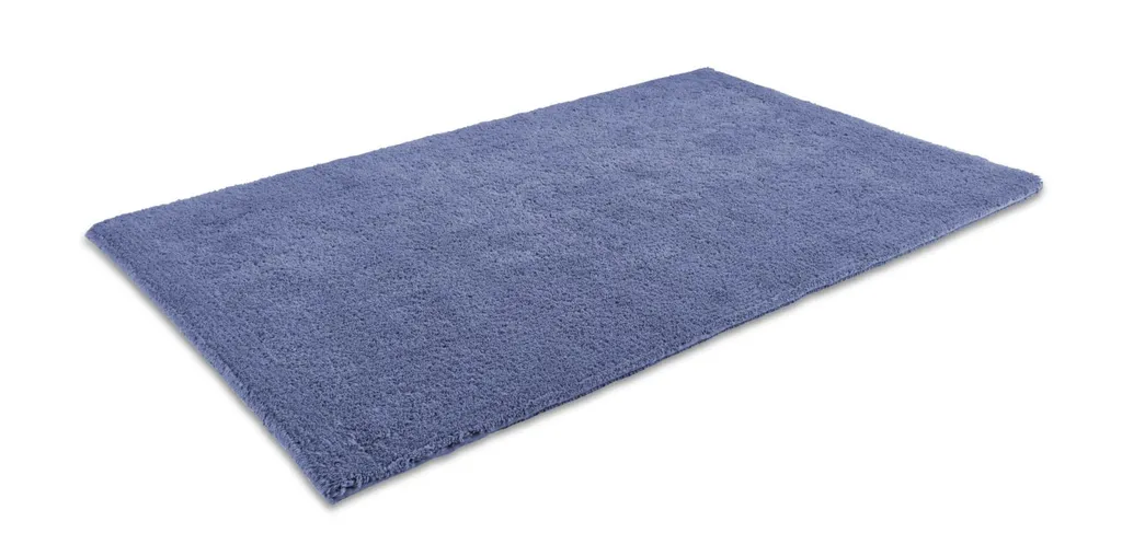 Tapis de bain carré 60x60 cm Rhomtuft Pur Aqua en coton ultra absorbant