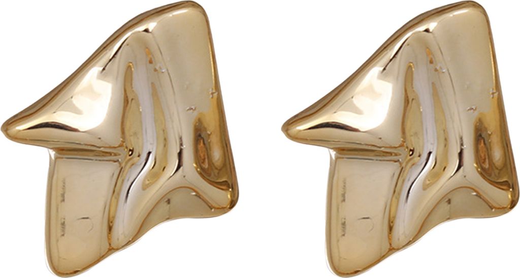 1 Paar Ohrstecker für Damen, unregelmäßige geometrische Form, übertrieben glatt, einfarbig, für den Alltag, Pendeln, Ohrstecker, Ohrschmuck f...