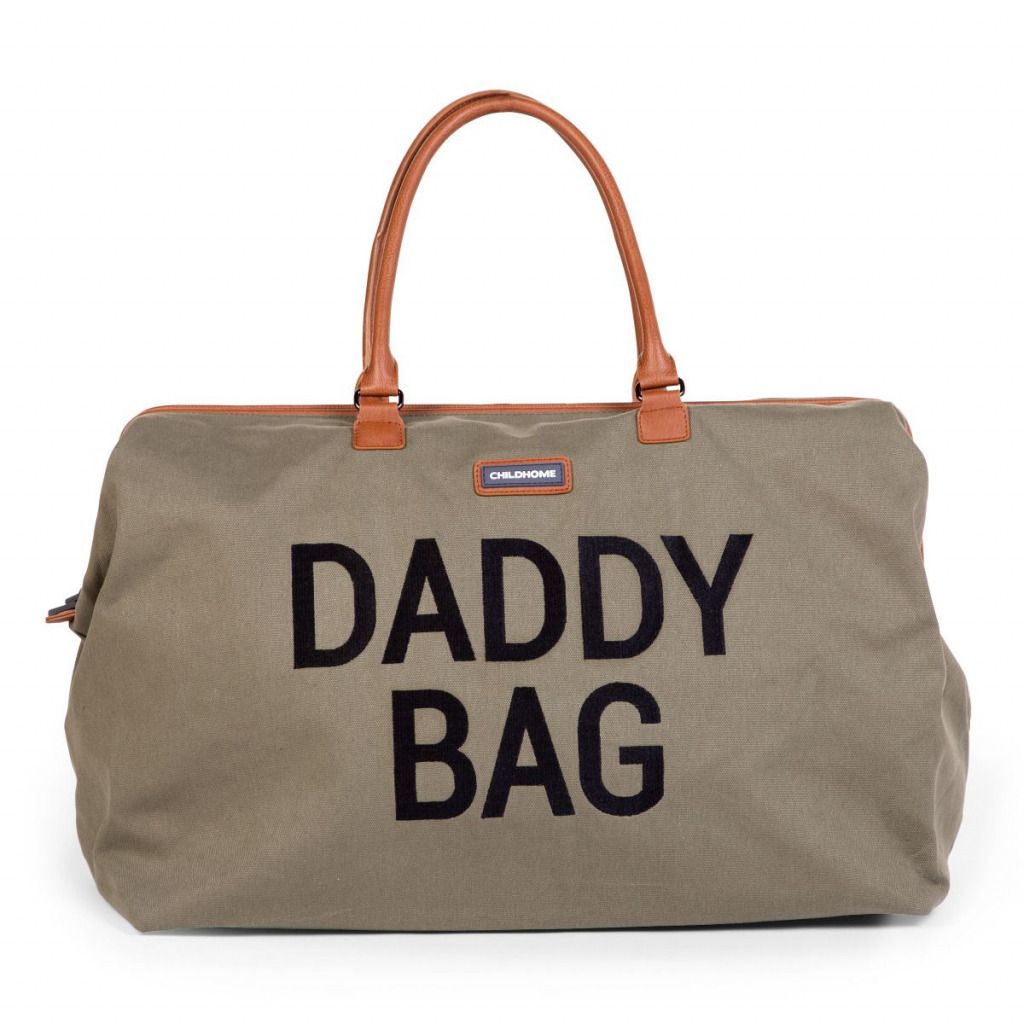 Prebaľovacia taška Daddy Bag Big Canvas Khaki Kaufland.sk
