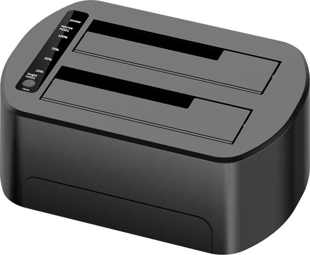 Duplicateur de Disque Dur USB 3.0 avec Fonction Clonage Hors Ligne Rapide