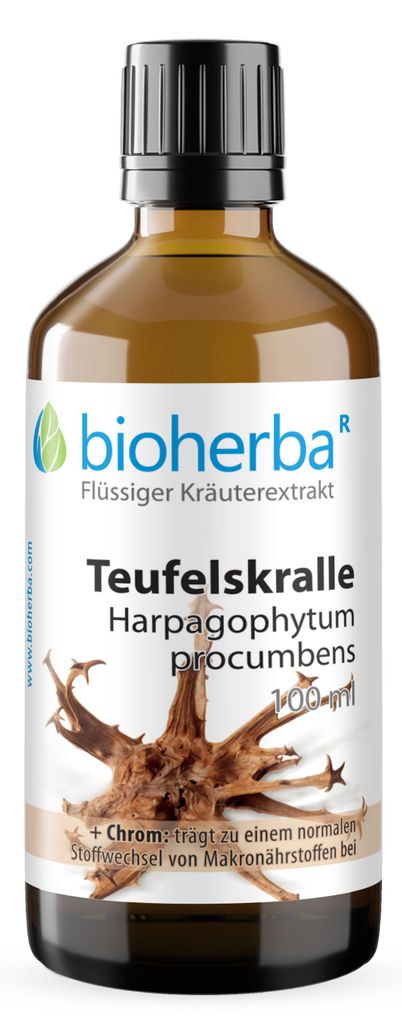 Bioherba Teufelskralle Tropfen Tinktur 100 ml Produktbild 