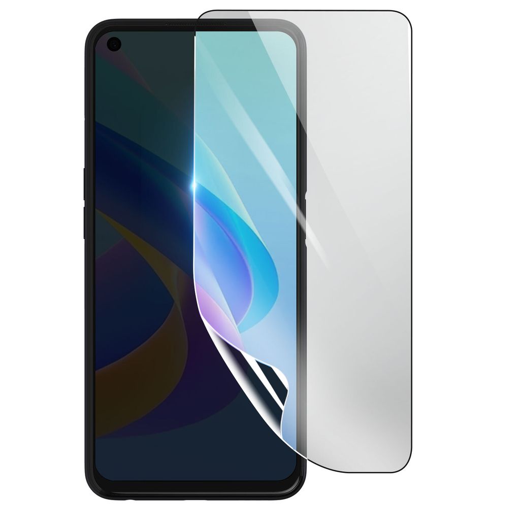3mk, Stoß- und kratzfester Hydrogel Bildschirmschutz für Oppo A96, Transparent