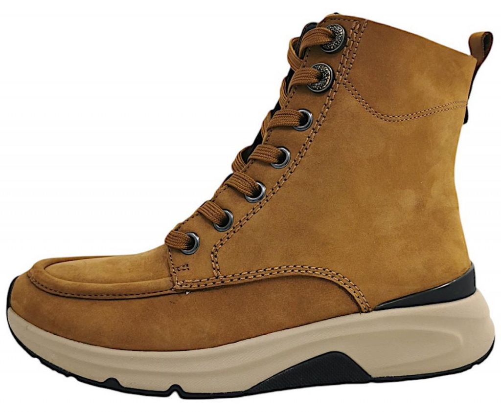 Gabor Comfort Damenschuhe Schnürstiefel Braun Freizeit Productafbeelding 