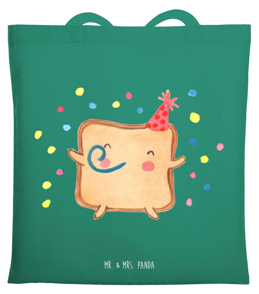 Mr. & Mrs. Panda Jutebeutel Toast Party - Mint - Geschenk, Hochzeitstag, für Freundin, Laptoptasche, Valentinstag, Freund, Einkaufstasche, Jahrest...