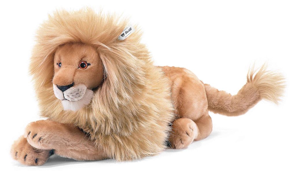 Steiff 064135 Leo Löwe, 43 cm, blond liegend Produktbild 
